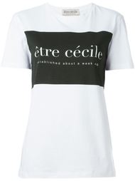 logo print T-shirt Être Cécile