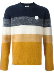 свитер колор-блок  Kenzo
