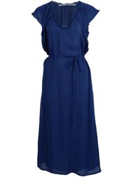 waist tie midi dress Raquel Allegra