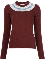 fair isle detail jumper Barrie