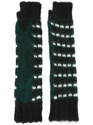 fingerless knit gloves Marni