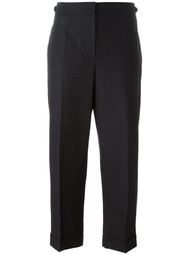 wide leg cropped trousers Brunello Cucinelli