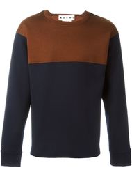 colour block sweatshirt Marni