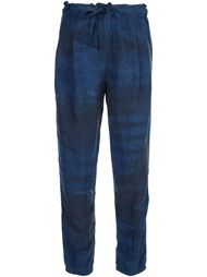 tie-dye print tapered trousers  Raquel Allegra