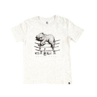 Футболка детская DC Lazybear Light Heather Grey