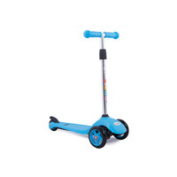 Трехколесный самокат (алюминиевый), ROING SCOOTERS, до 40 кг, синий -