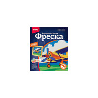 Картина из песка "Аэроплан" Lori