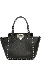Маленькая сумка-тоут Rockstud Rolling Valentino