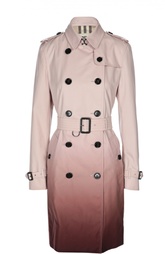Тренч с поясом и эффектом деграде Burberry