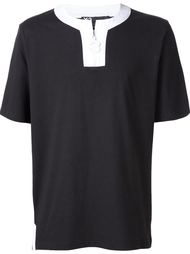 топ с воротником-хенли  Y-3