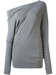 свитер с открытым плечом Tom Ford