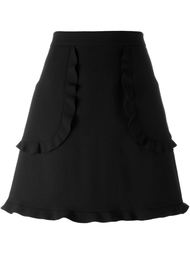юбка с оборками  Red Valentino