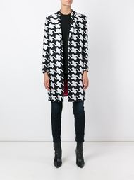 пальто в ломаную клетку  Dsquared2
