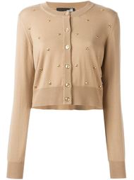 studded cardigan Love Moschino