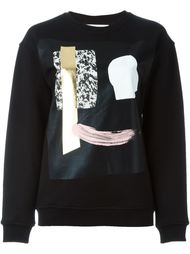 толстовка с абстрактным принтом   McQ Alexander McQueen