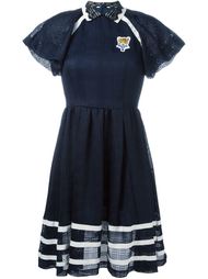 платье-поло с кружевным воротником  Tamaki Fujie