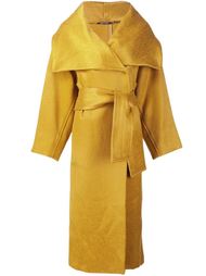 удлиненное пальто с поясом Maison Margiela