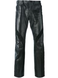 кожаные брюки Jean Paul Gaultier Vintage