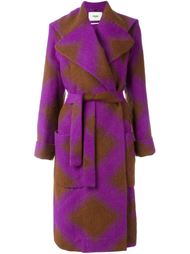 diamond print coat  Fendi