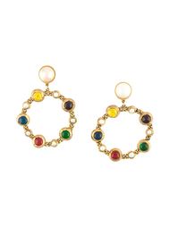 hoop clip-on earrings Chanel Vintage