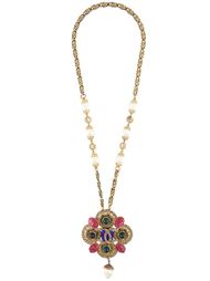 gripoix pearl filigree necklace Chanel Vintage