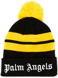 embroidered logo beanie Palm Angels