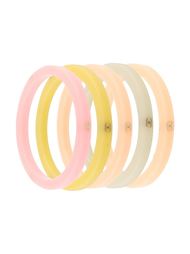 set of five stackable bangles Chanel Vintage