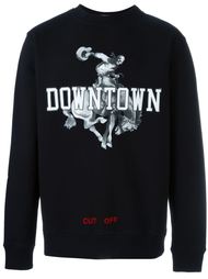 downtown print sweatshirt Off-White
