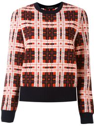 checked jumper Cédric Charlier