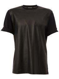 contrast panel T-shirt Neil Barrett