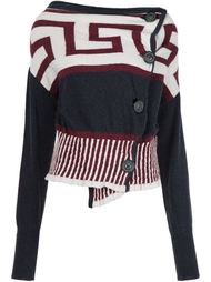 off-centre buttoned cardigan Vivienne Westwood Anglomania