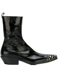 toe cap detail boots Haider Ackermann