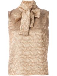 sleeveless pussybow blouse Max Mara