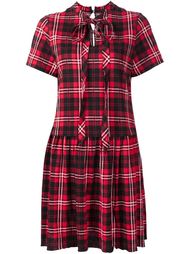 платье с принтом в клетку Marc Jacobs