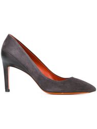 туфли с заостренным носком Santoni