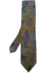 abstract print tie Kenzo Vintage