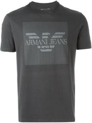 logo print T-shirt  Armani Jeans
