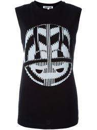 Mask-Band boyfriend tank top  McQ Alexander McQueen