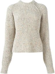 'Happy' ribbed knit sweater Isabel Marant Étoile