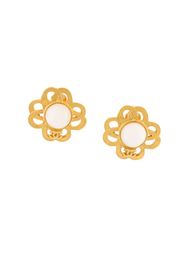 flower clip-on earrings Chanel Vintage