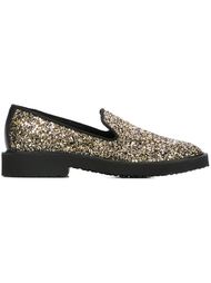 glitter embellished loafers Giuseppe Zanotti Design