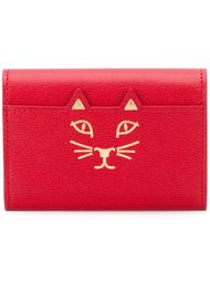 'Feline' card holder Charlotte Olympia