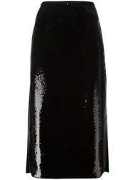 sequin embellished skirt Rochas