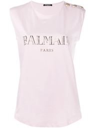 logo tank top Balmain