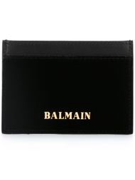 визитница с логотипом Balmain