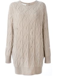 distressed knit dress Stella McCartney