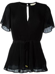 pleated blouse Michael Michael Kors
