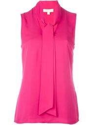 sleeveless pussy bow top  Michael Michael Kors