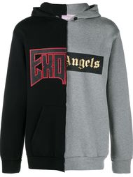 split effect hoodie Palm Angels