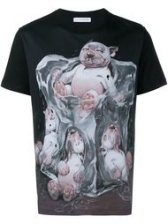 'Ice Cube Bonzo' print T-shirt J.W. Anderson